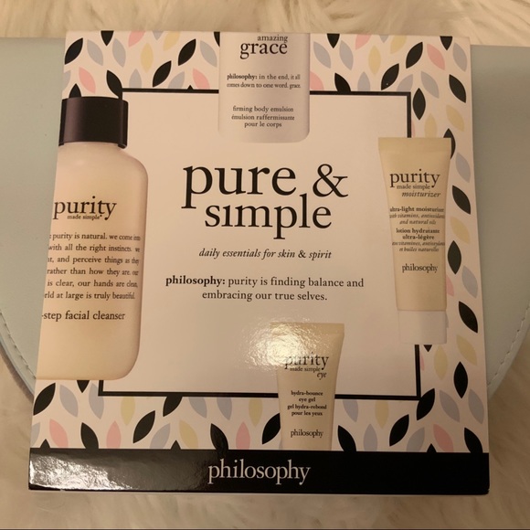 Philosophy Skincare Philosophy Pure Simple Skincare Set Nwt Poshmark
